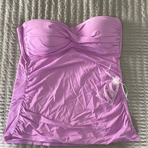 Anne Cole Twist Front Tankini Top